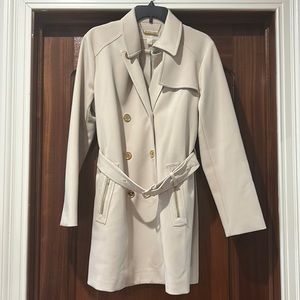 Michael Michael Kors size large cotton blend trenchcoat